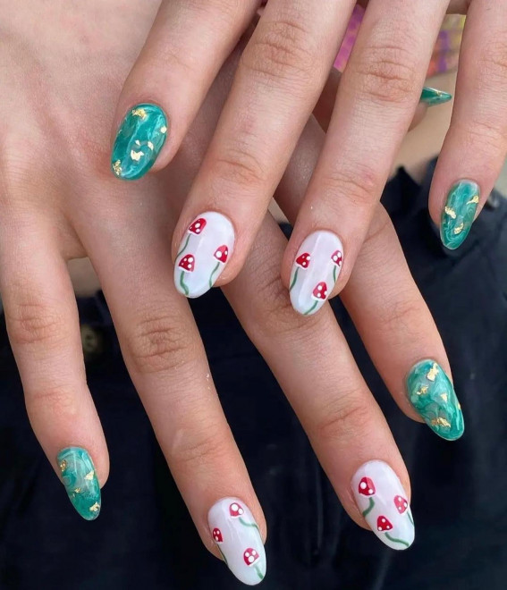 Marvelous Mushroom Nail Designs: A Fungi-Filled Trend - Gvb184.com